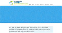 Desktop Screenshot of dorstsearch.com